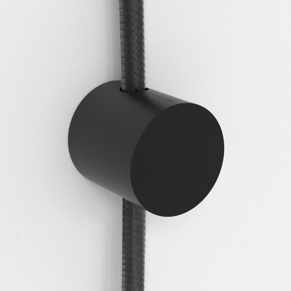 Sleek Black Cable Management Guide