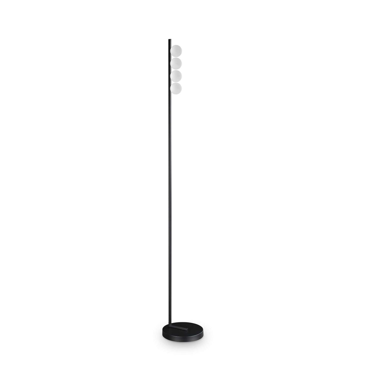 Quad Globe Black Pendant Lamp