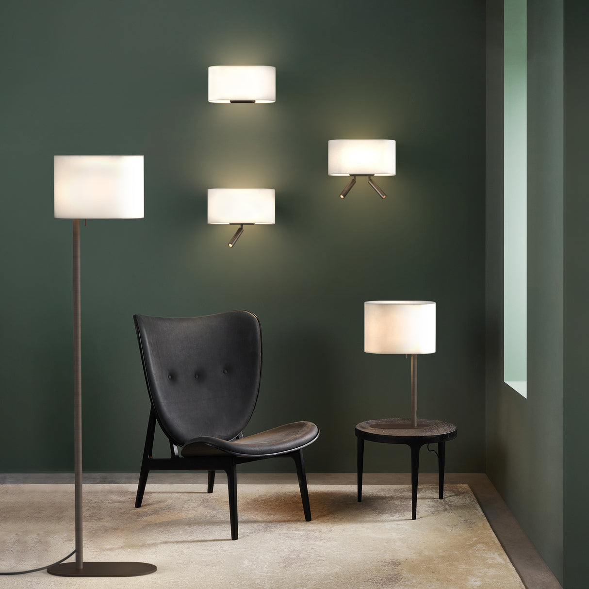 Venn Table Lamp, Matt Nickel