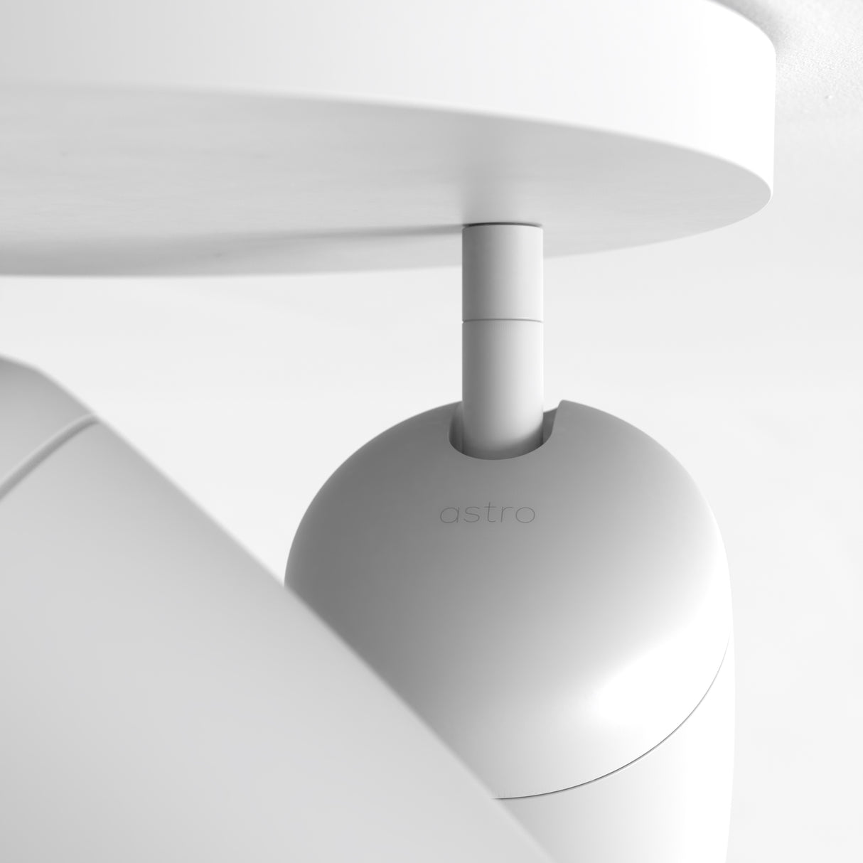 Elegant Trio: Rounded Matte White Pendant Lights