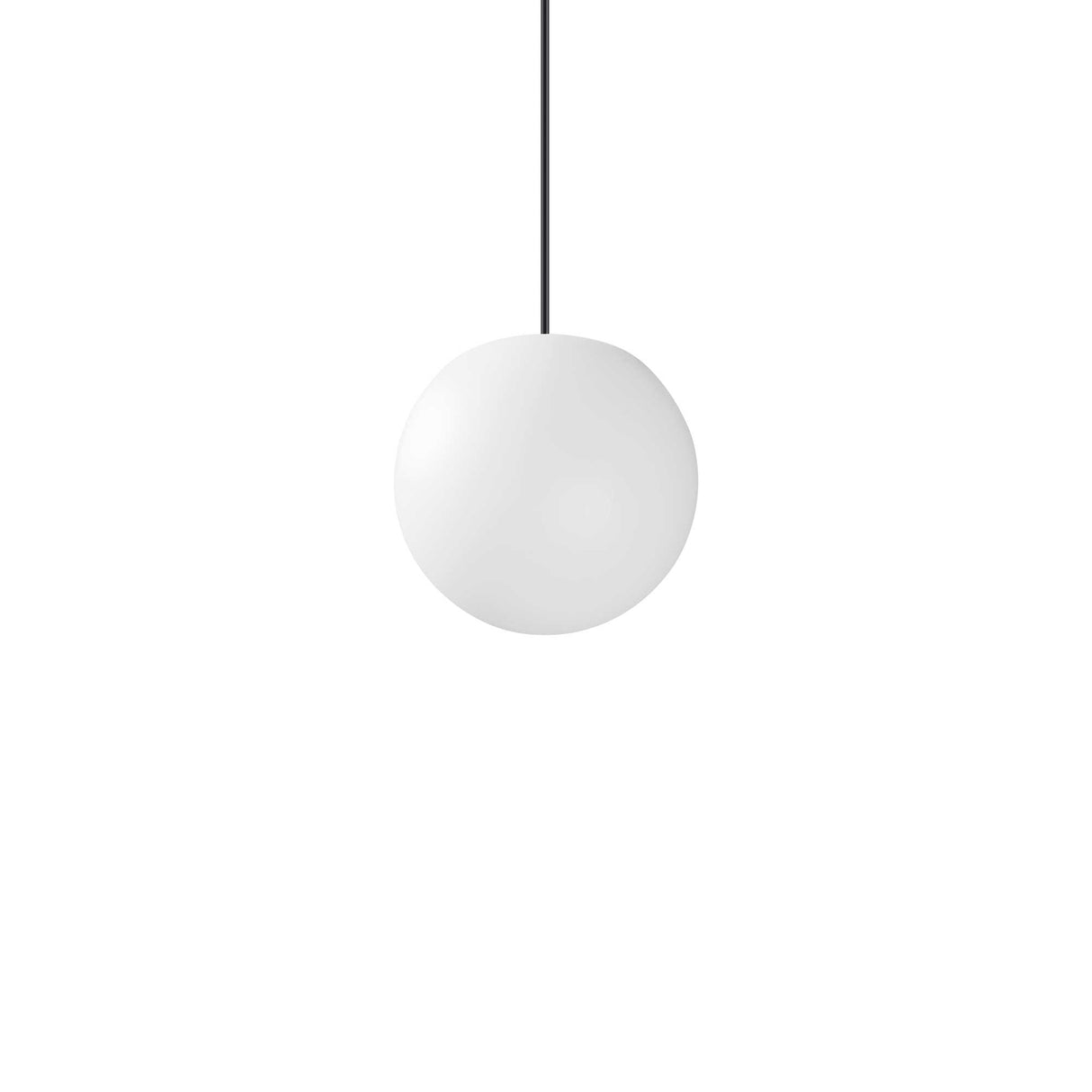 Elegant Orb Pendant Light Featuring a Single Bulb - D20 Design