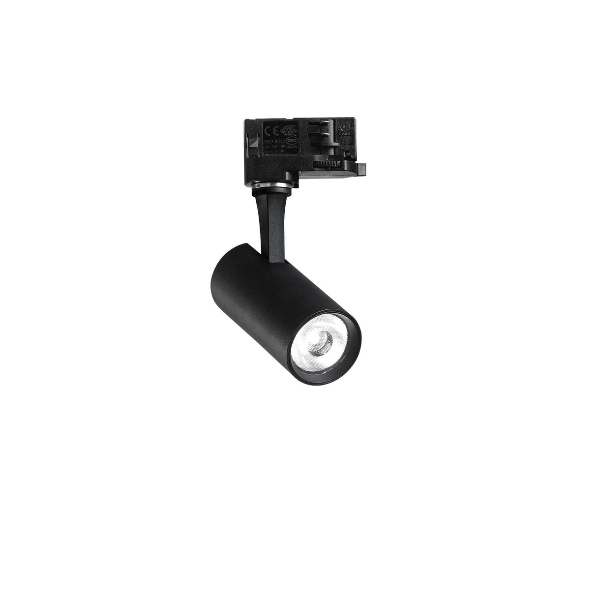 Sleek Black FOX LED Light 08W CRI90 4000K On/Off