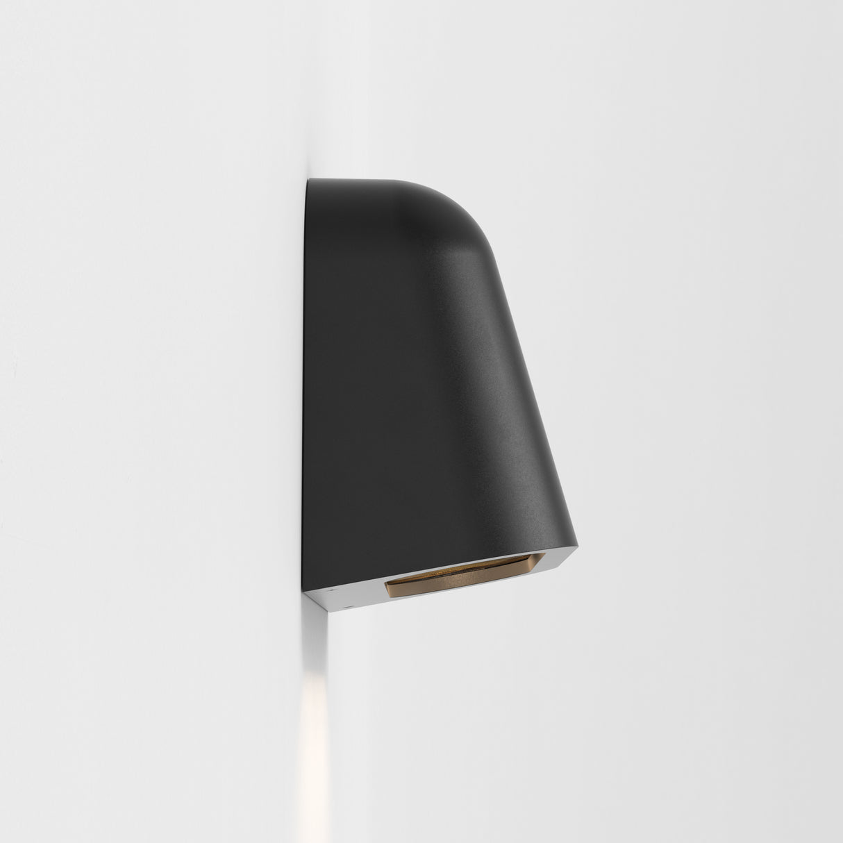 Black Textured Double Sconce Wall Light