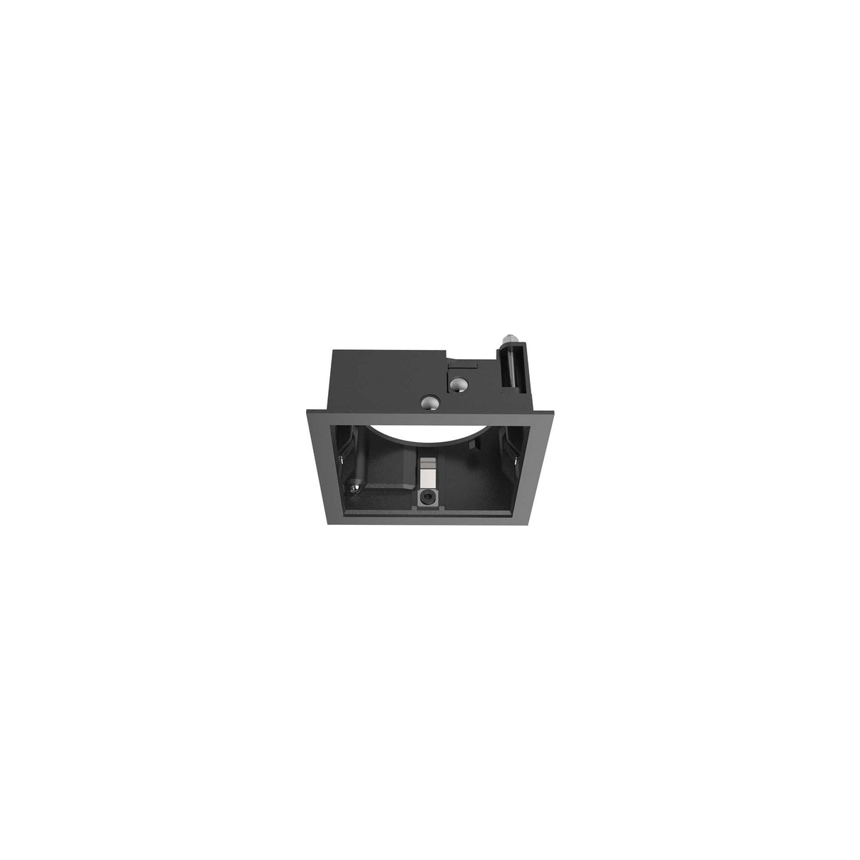 ZEUS Black Frame Square 13W with Copper Trim