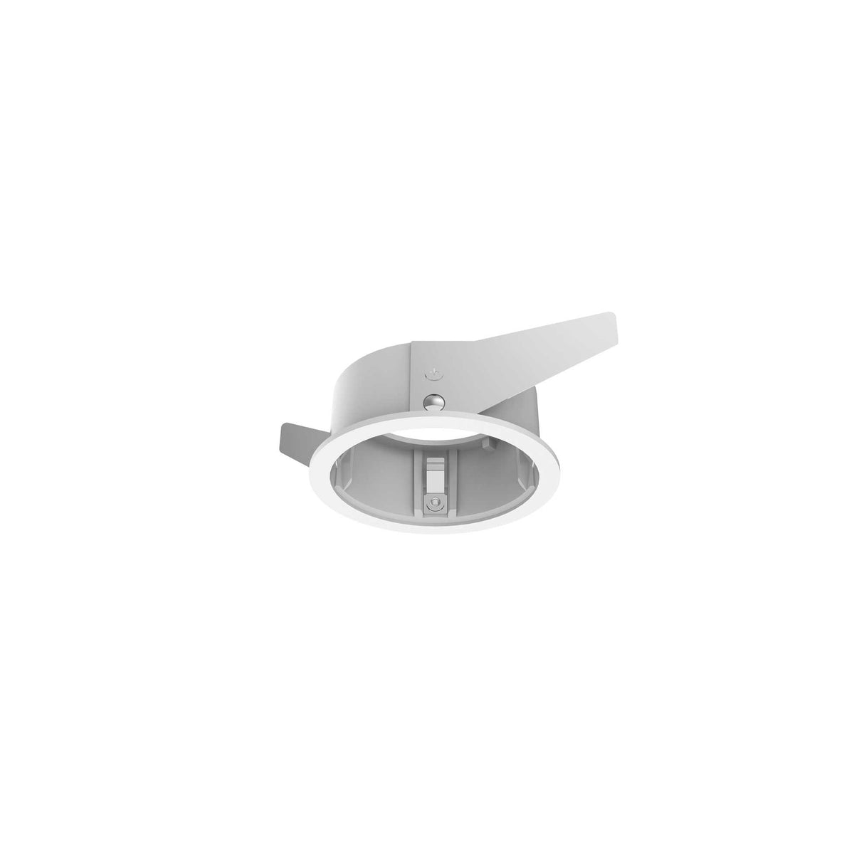 ZEUS Round White Trim 13W Copper Light Fixture