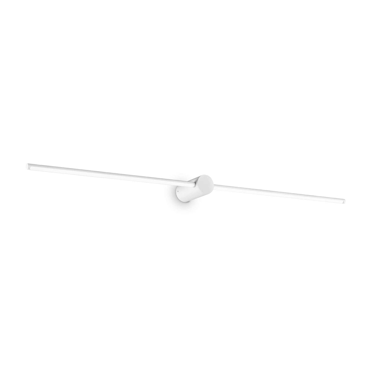 Sleek White FILO Wall Sconce D115