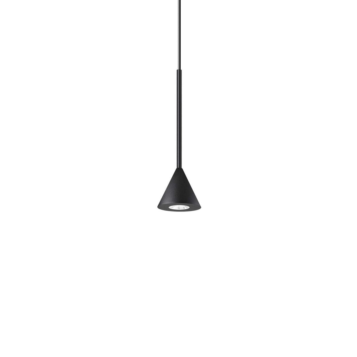 Sleek Black Architect Pendant Cone Light