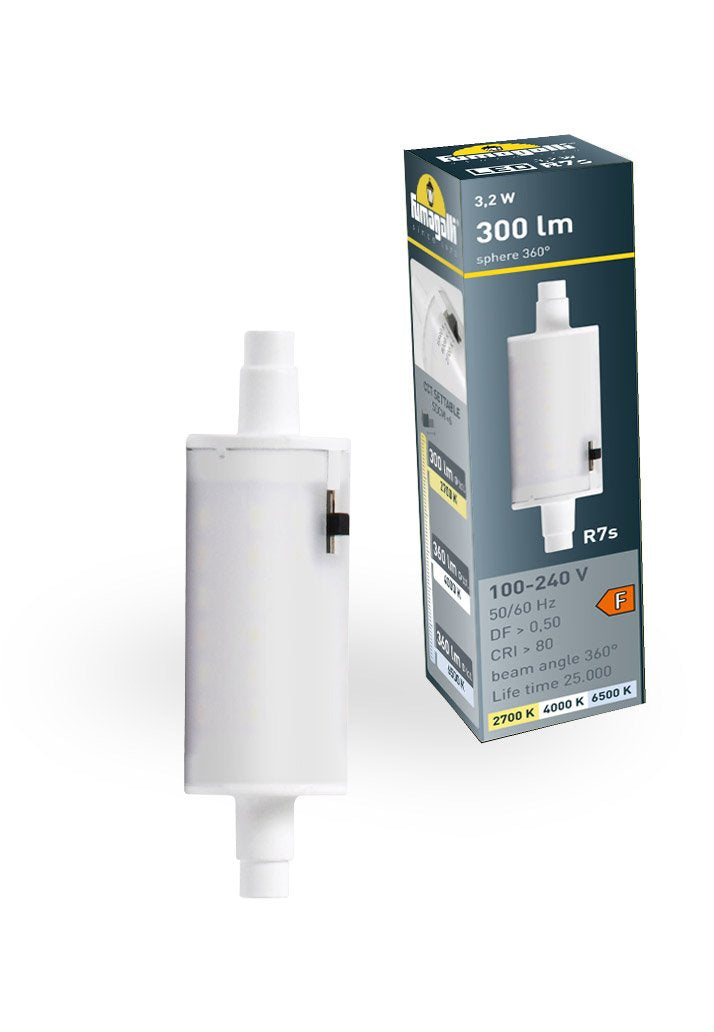 3.5W 365lm R7s LED CCT, Lamp