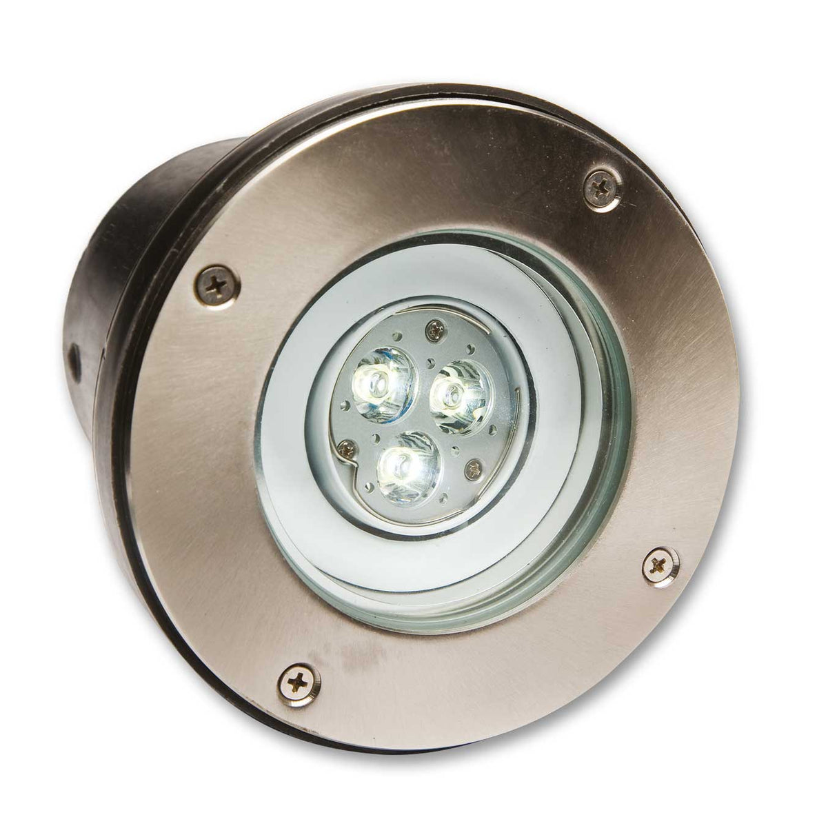 Versatile Stainless Steel Ground Light for External Use (GU10, IP65)