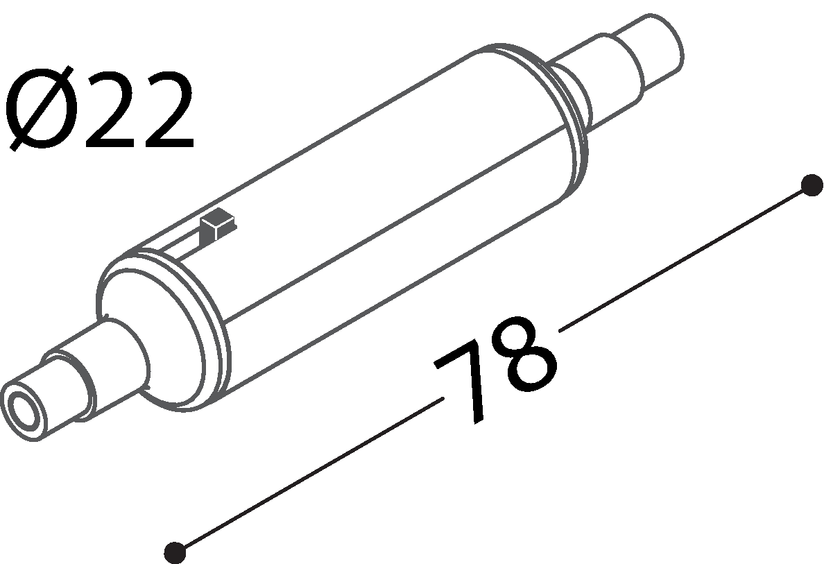 3.5W 365lm R7s LED CCT, Lamp