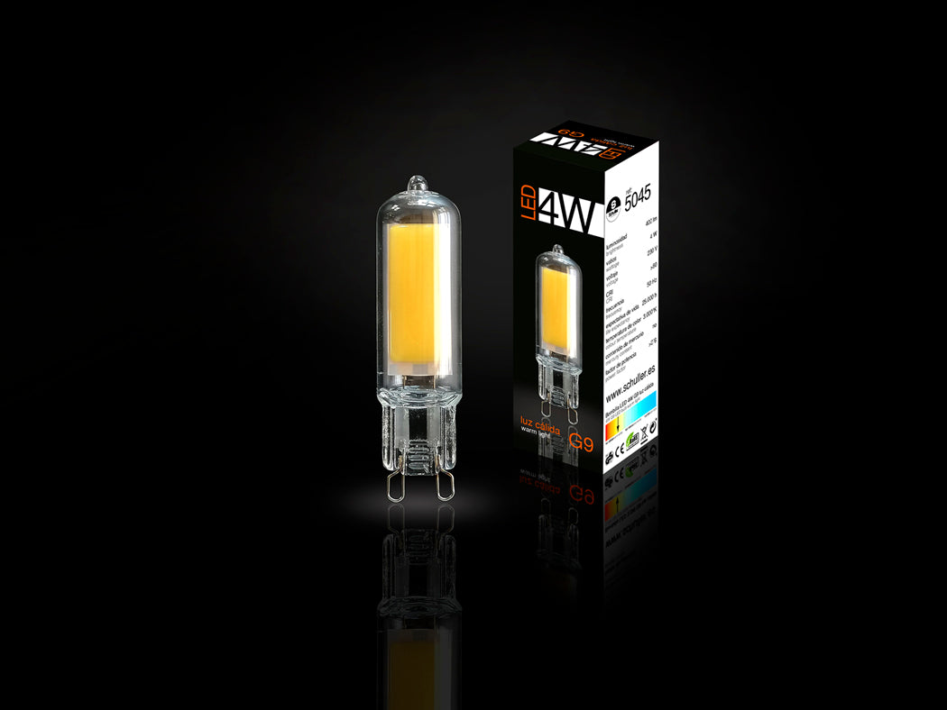 Energy-Efficient G9 COB LED Bulb 3000K, 4W