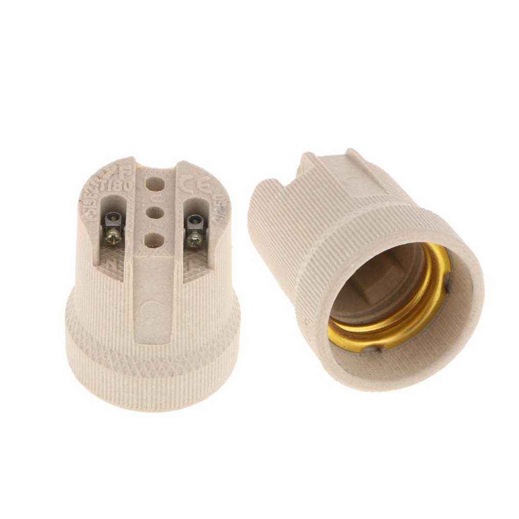 Ceramic bulb holder E27 (CB001)