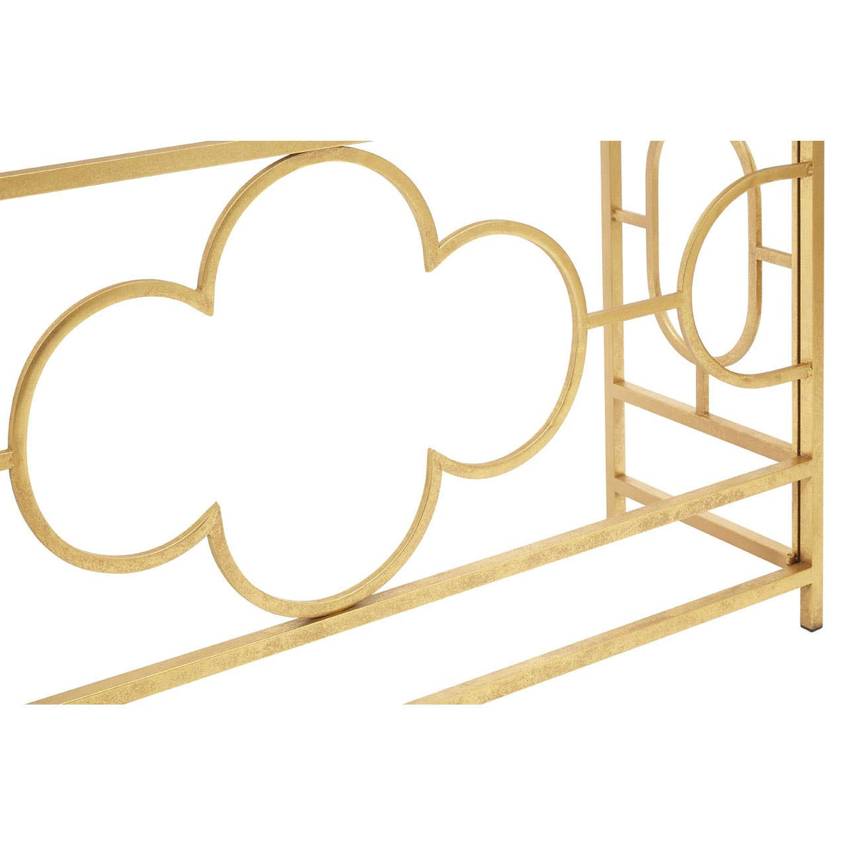 Merlin Gold Leaf Console Table