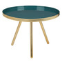 Enox Small Diesel Green Enamel Table