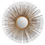 Templar Nickel And Bronze Finish Wall Mirror