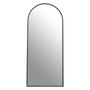 Descartes Black Frame Wall Mirror