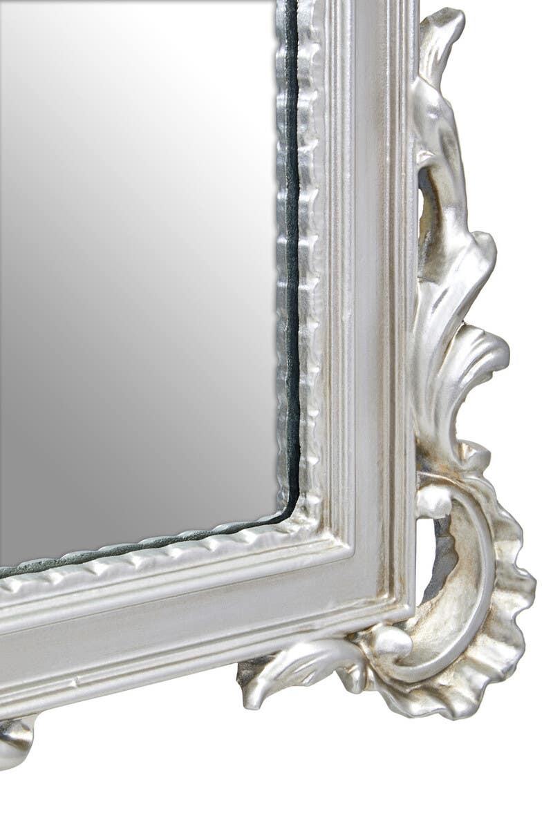 Teramo Silver Finish Wall Mirror
