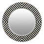 Obra Mother of Pearl Round Wall Mirror