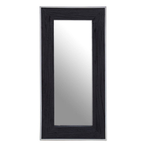 Kerala Black Rectangular Mirror