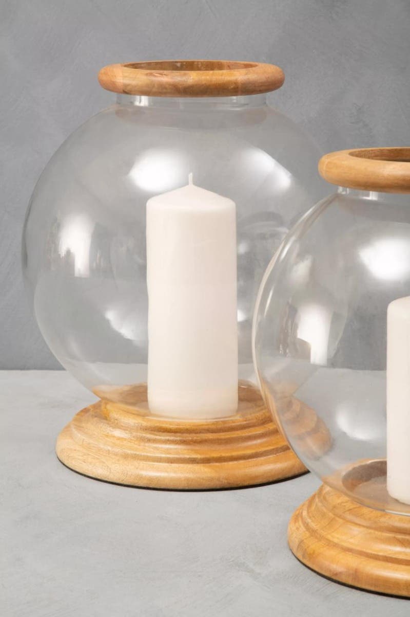 Hampstead Large Glass Candle Holder