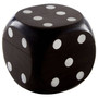 Churchill Games Black Sheesham Wood Dice Box with 5 Dice