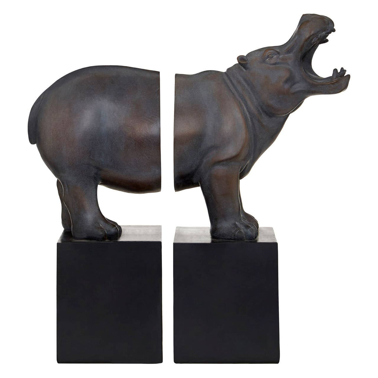 Boho Hippo Bookends
