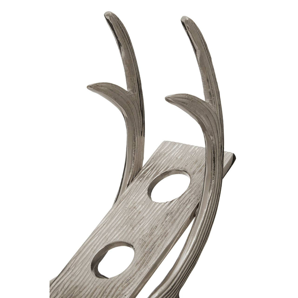 3 Bottle Antler Wine Rack