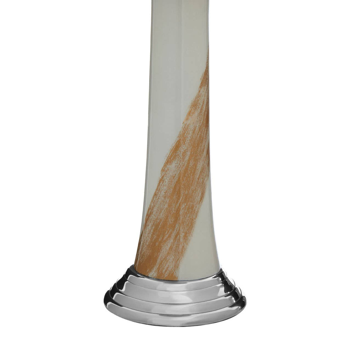 Alma White / Gold Candle Holder