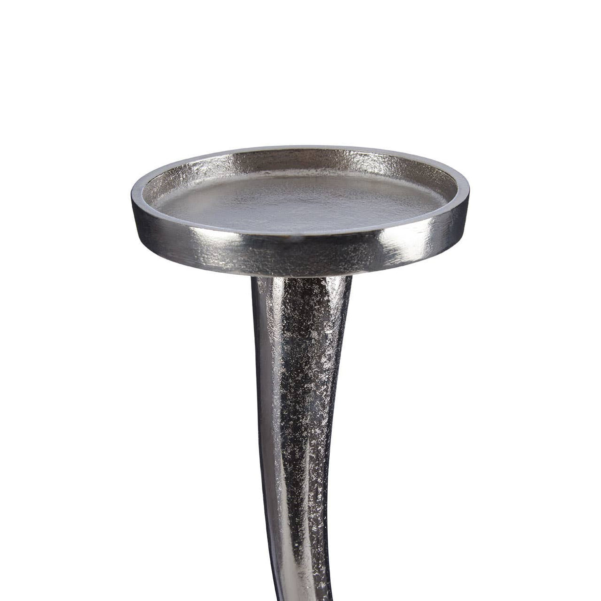 Fifty Five South Twist Nickel Candle Holder