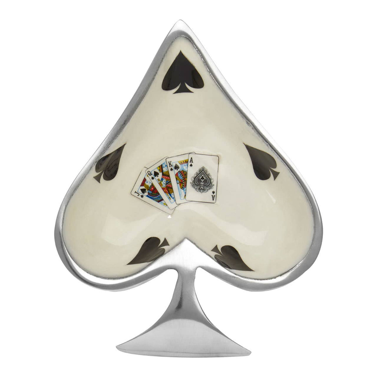 Set Of 4 Playing Cards Design Bowls