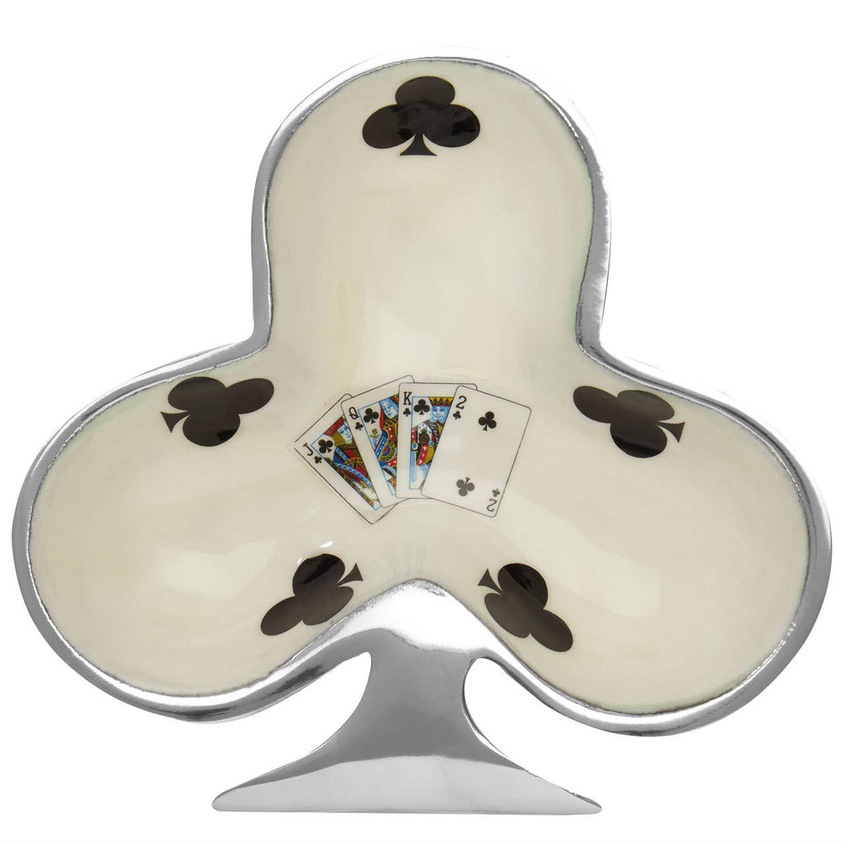 Set Of 4 Playing Cards Design Bowls