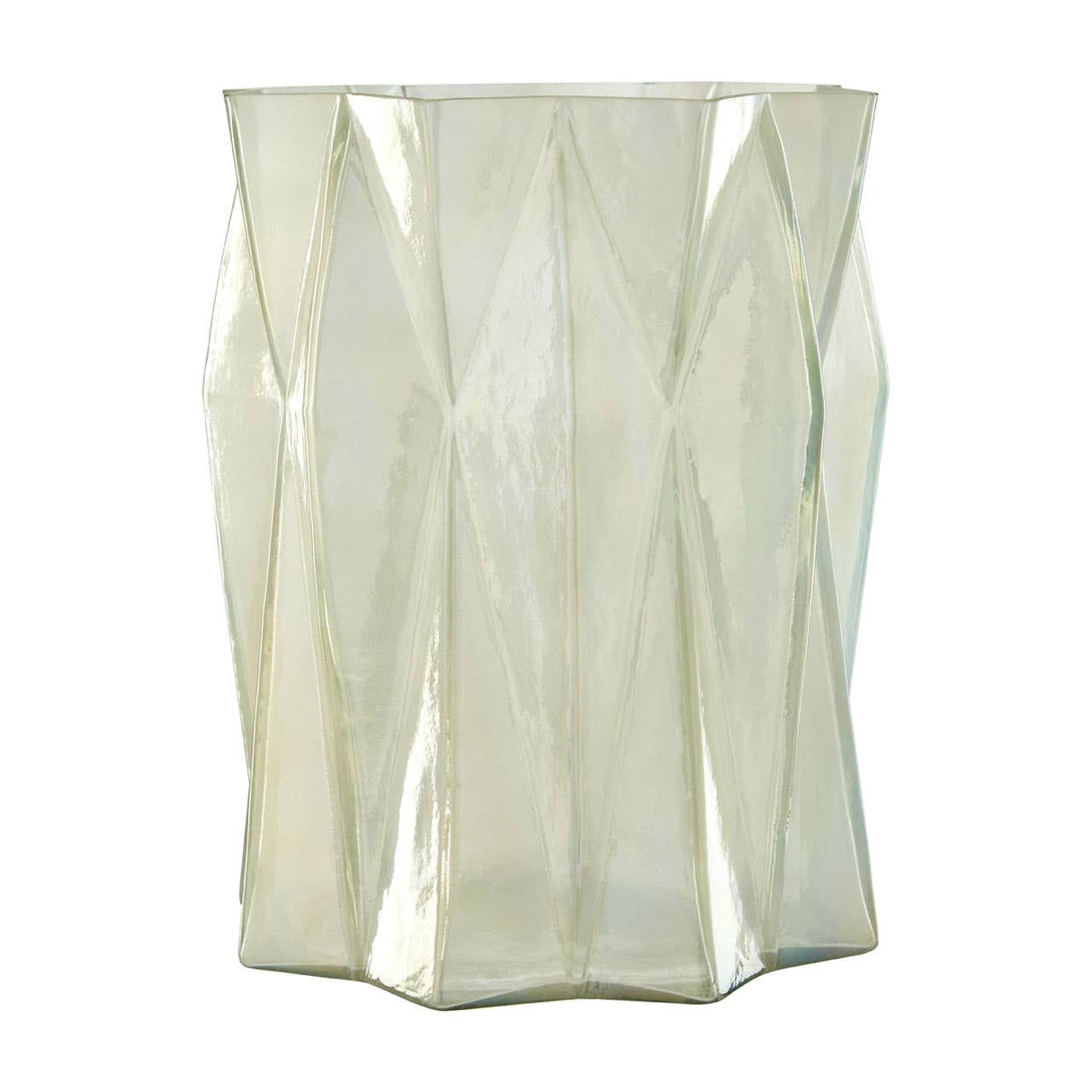 Rambia Large Irridescent Glass Candle Holder