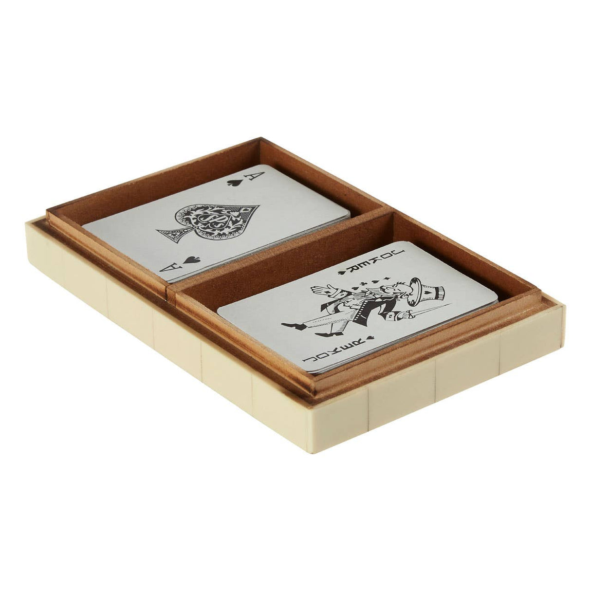 White And Black Card Box