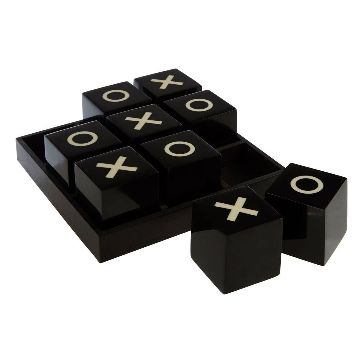 Churchill Small Black Noughts And Crosses Game