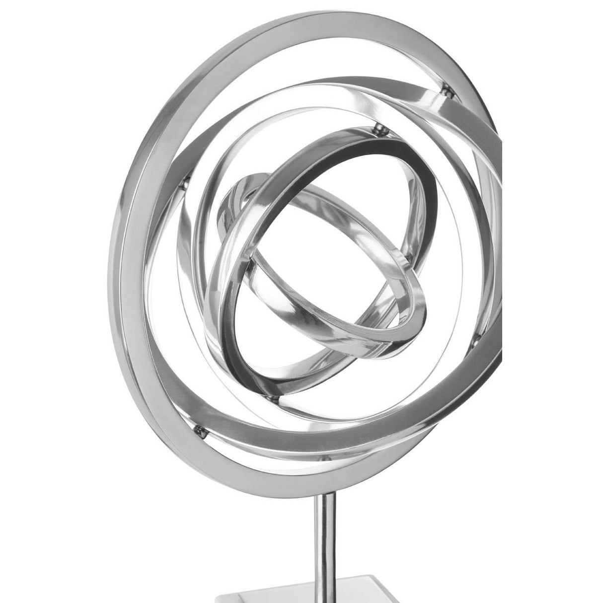 Mirano Spiral Sculpture With Block Stand