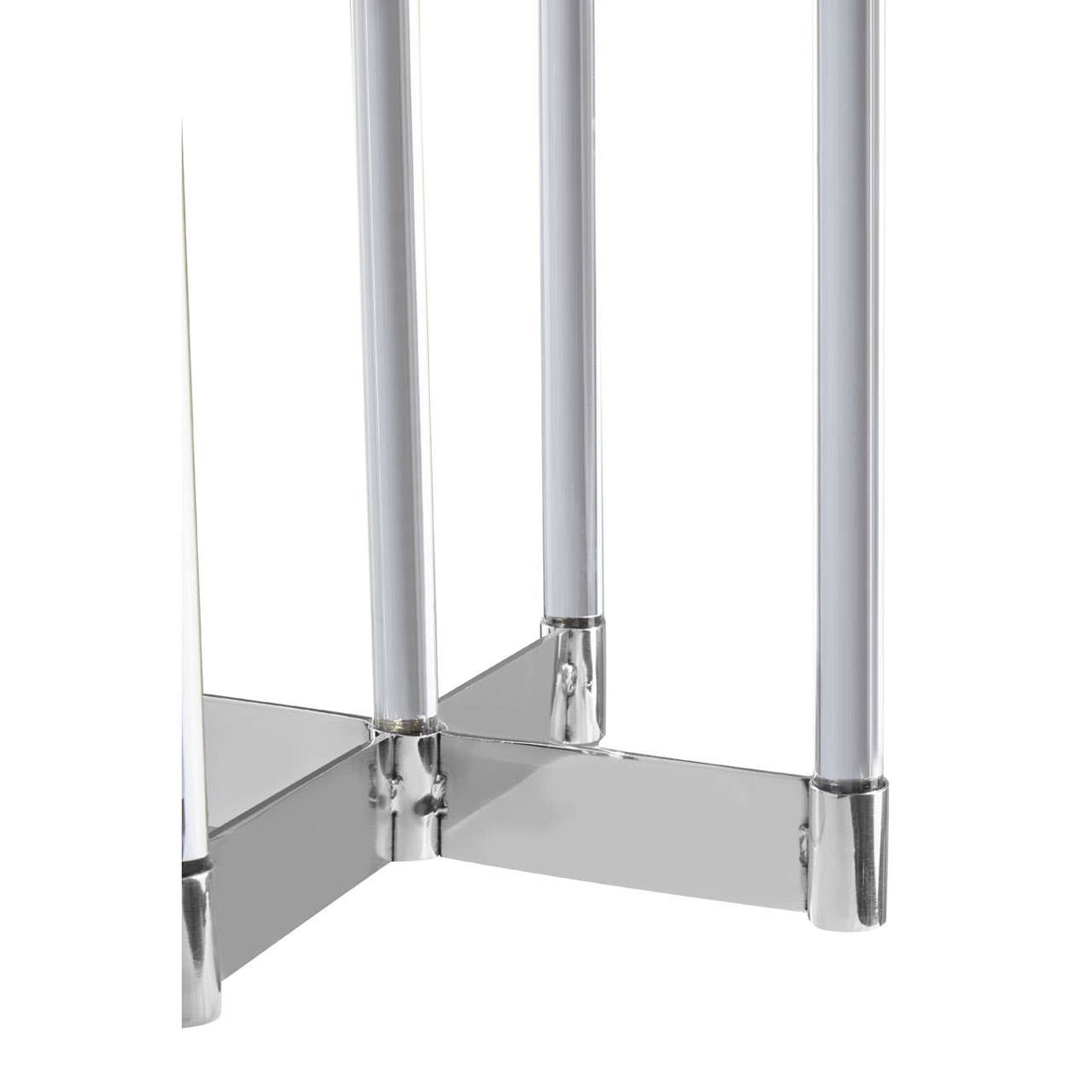 Lucita Silver Candelabra