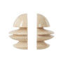 Sura Cream Marble Set of Two Bookends