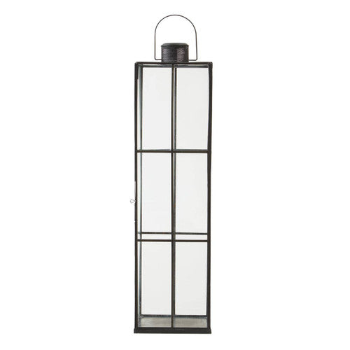 Preston Antique Black Finish Large Lantern