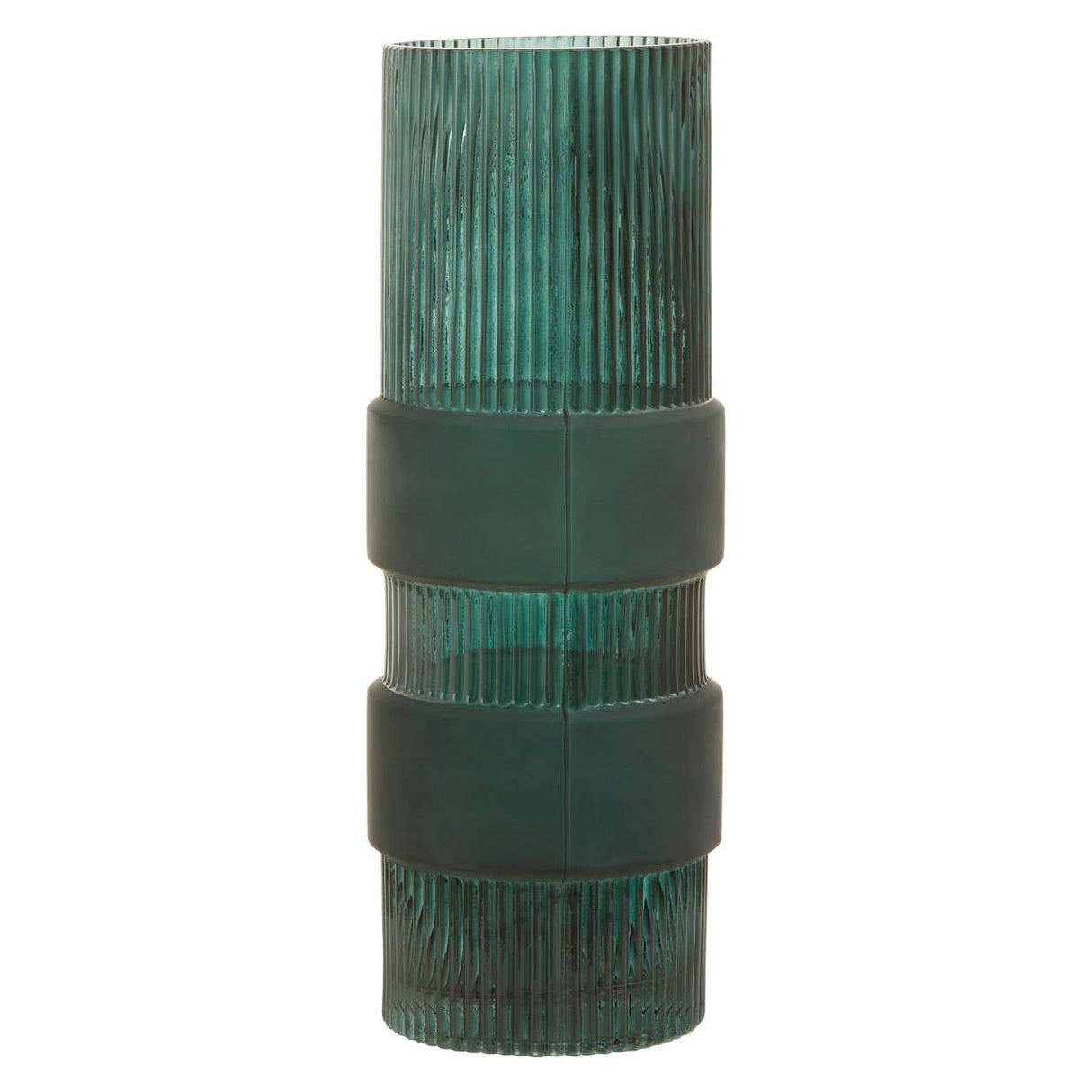Blume Large Green Glass Vase