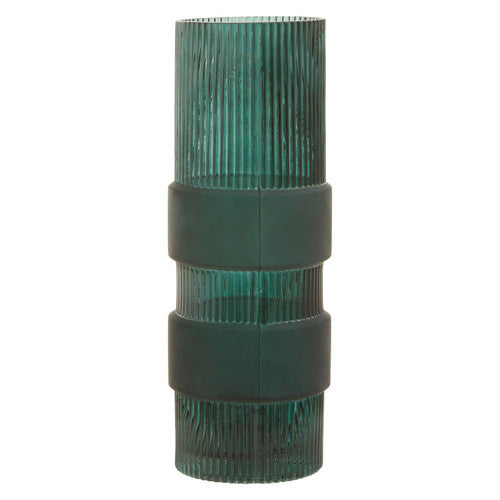 Blume Large Green Glass Vase