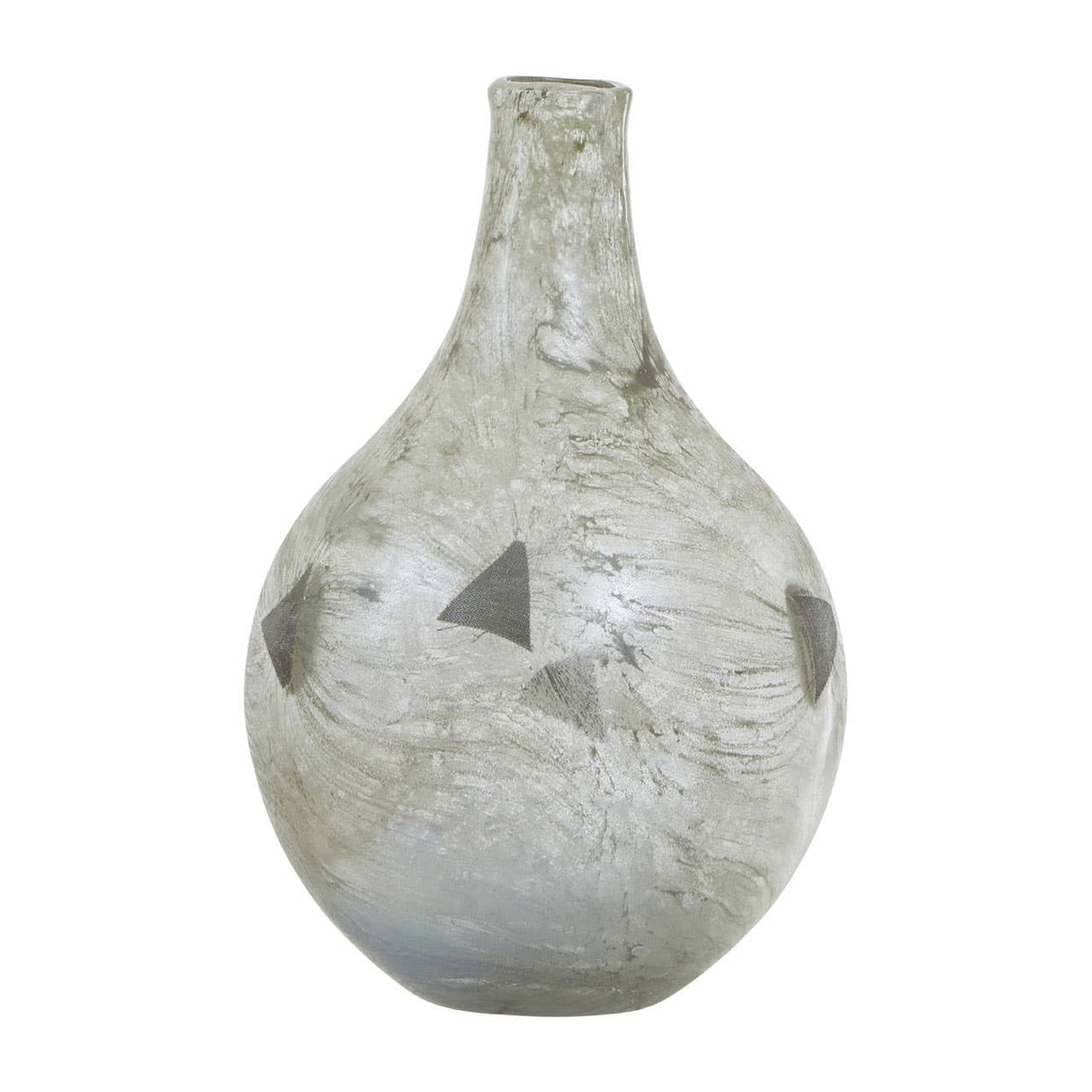 Herbie Medium Metallic Bottle Vase