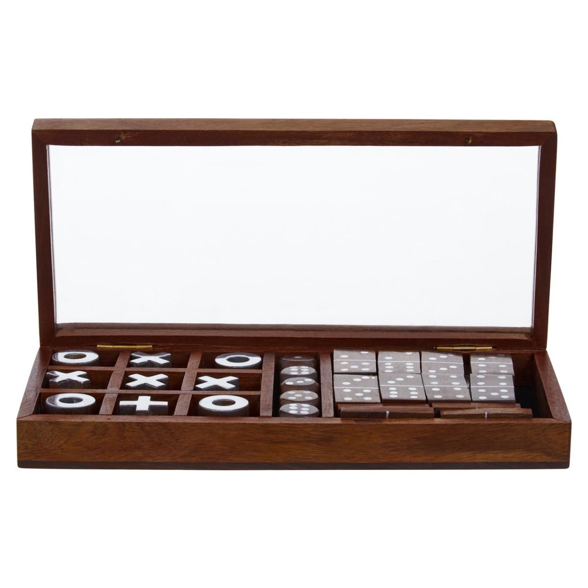 Churchill Sheesham Wood Multi Game Set