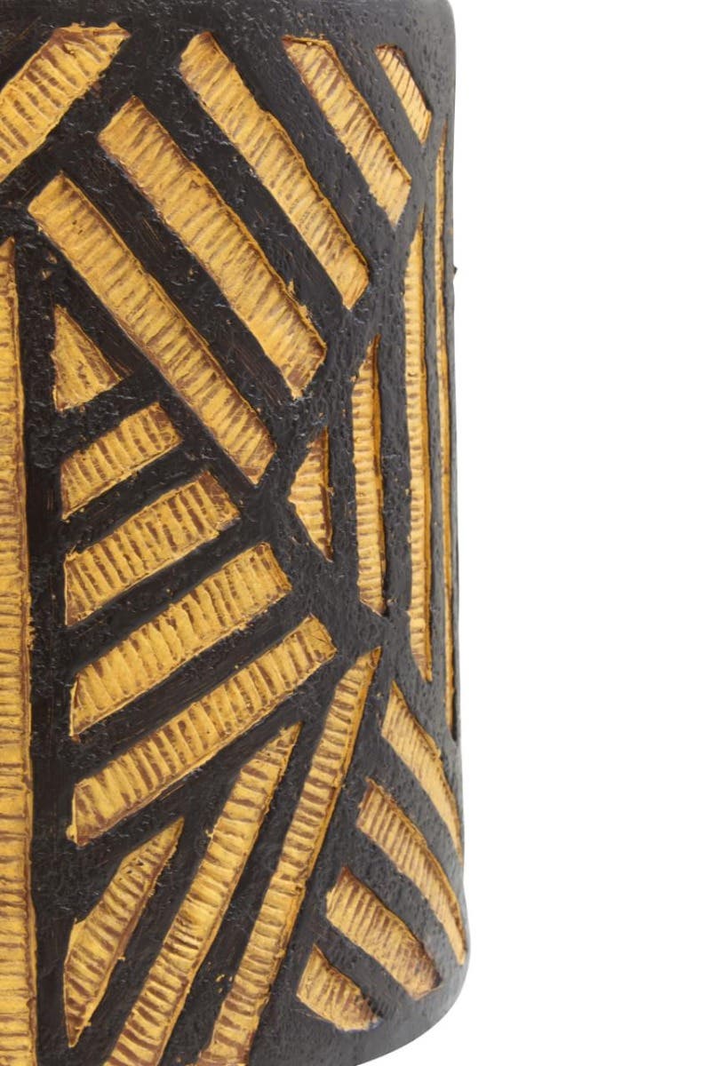Darnell Natural And Black Planter