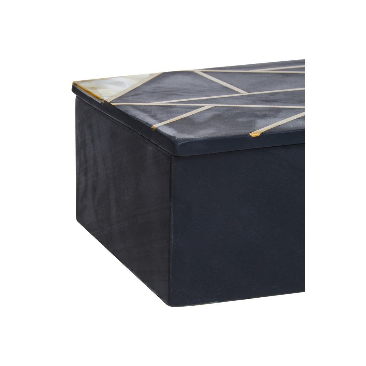 Oriana Large Black Slate Trinket Box