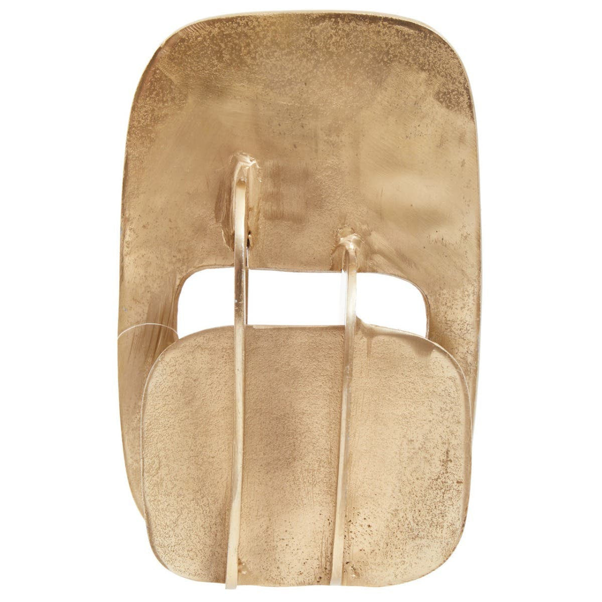 Prato Gold Finish Abstract Sculpture