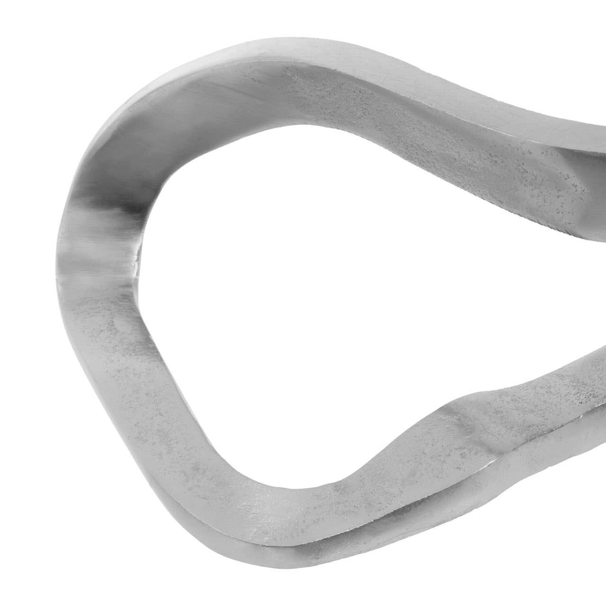 Prato Silver Finish Abstract Knot Sculpture