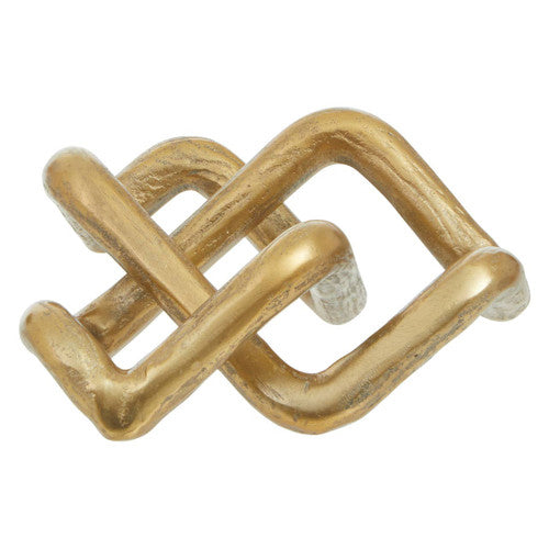 Kensington Townhouse Rough Gold Finish Sculpture