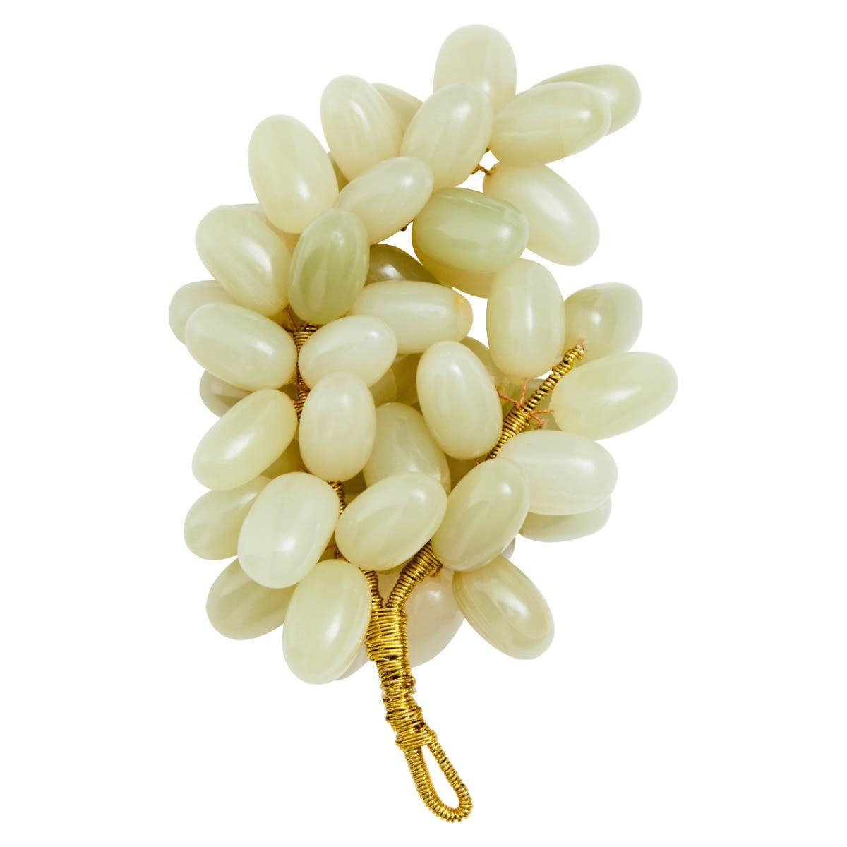 Oleena Green Onyx Decorative Grapes