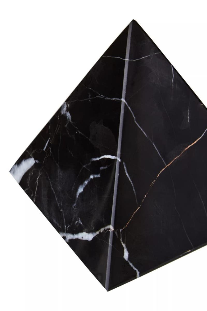 Salmo Marble Pyramid Ornament