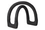 Deriva Textured Black Sculpture